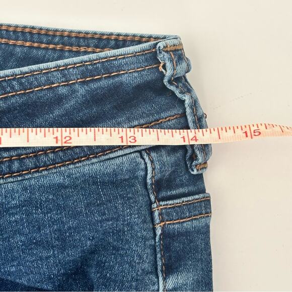 We the free Free People Palo Alto Boot Cut Button Fly Jeans Boho Western Size 28 - Picture 7 of 9